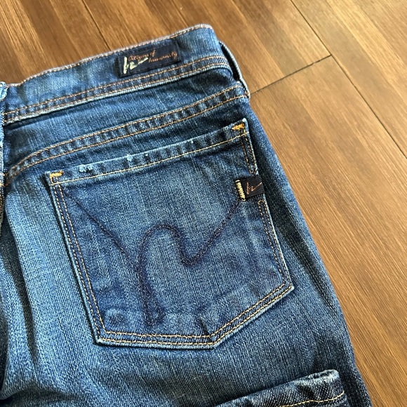 Citizens of Humanity Ingrid #002 Low Waist Flare Stretch Jeans Women's Size 27 - Picture 13 of 13